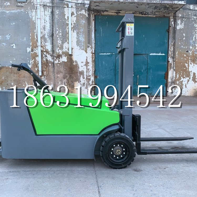 伊吾县小型电动叉车1吨2吨步行站驾式电瓶堆高充电装卸车液压升降车铲车